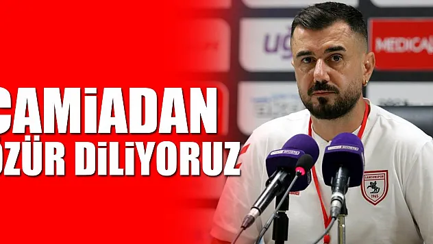 Emre Bayraktar: 'Bugünkü görüntümüz için camiadan özür diliyoruz'