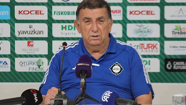 Giresunspor-Altay maçının ardından