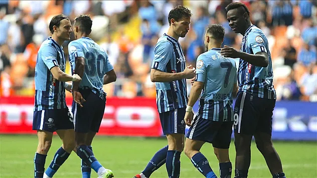Adana Demirspor farklı kazandı