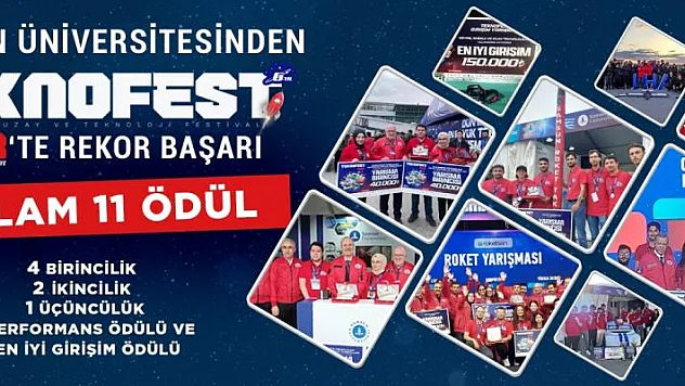 Üniversite öğrencilerinin TEKNOFEST başarısı