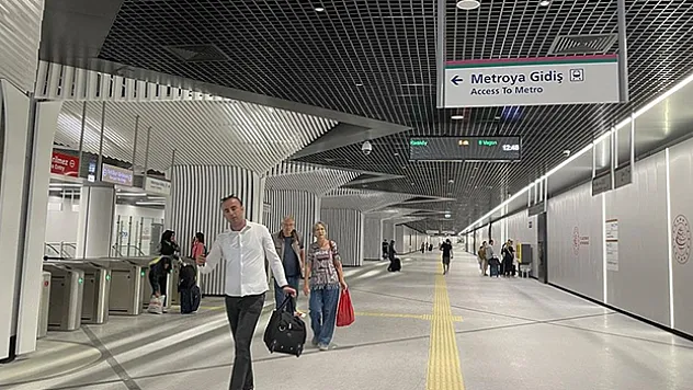 Pendik-Sabiha Gökçen Havalimanı Metrosu bir yılda 9 milyon yolcuya hizmet verdi
