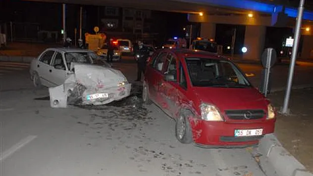 Samsun'da trafik kazası:6 yaralı