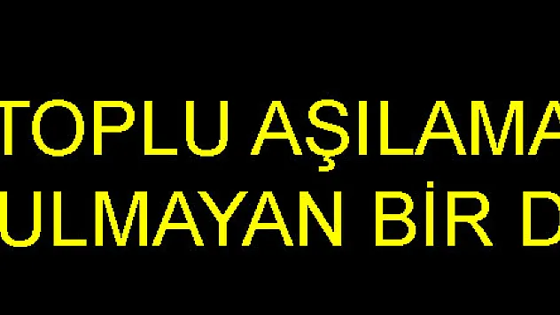 Bakan Koca: 'Toplu aşılamaya kesinlikle ihtiyaç duyulmayan bir dönemdeyiz'