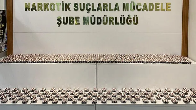 Samsun'da 18 bin 642 adet sentetik ecza ele geçirildi