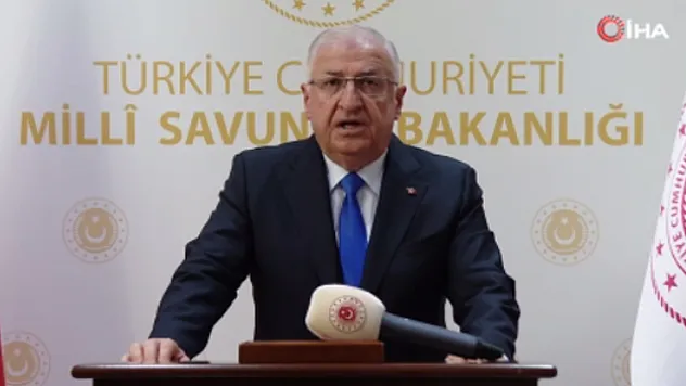 Bakan Güler: 'Suriye ve Irak'ta PKK/KCK ve PYD/YPG'nin tesis ve faaliyetleri meşru hedefimizdir'