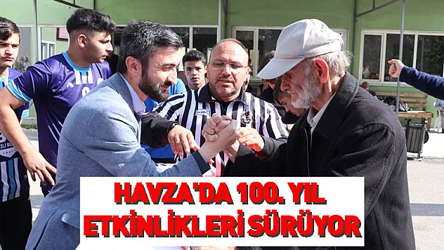 Havza'da 29 Ekim Cumhuriyet Bayramı 100. yıl etkinlikleri sürüyor