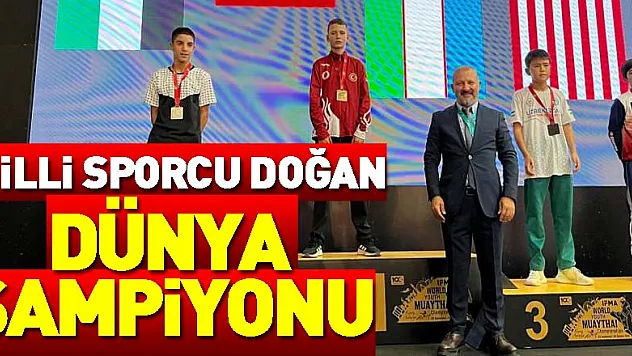 Canikli sporcu dünya şampiyonu oldu
