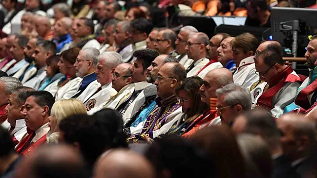 2023-2024 akademik yılı açılış töreni, tüm üniversitelerin katılımıyla Beştepe'de gerçekleşti