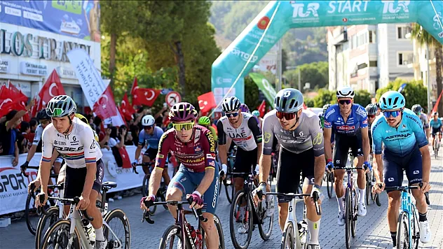 58. Cumhurbaşkanlığı Türkiye Bisiklet Turu'nun Fethiye-Marmaris etabı başladı