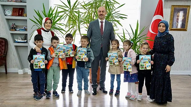 Başkan Kılıç'a öğrencilerden ziyaret