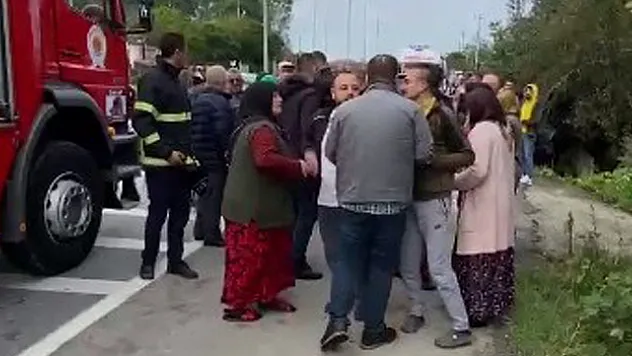 Samsun'da kaza sonrasında taraflar arasında gerginlik