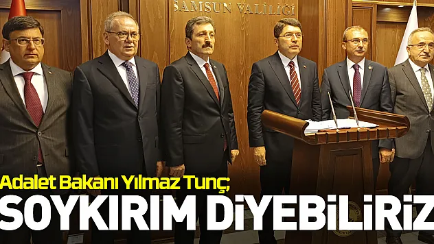 'Soykırım diyebiliriz'