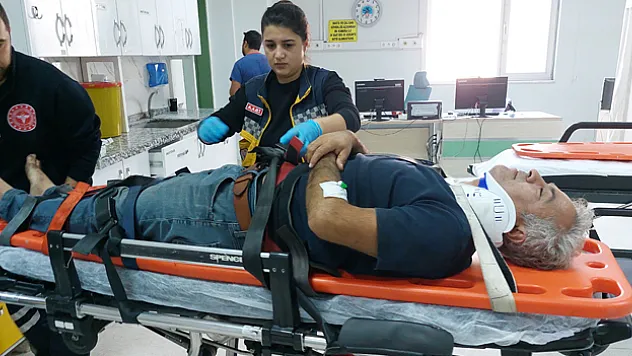 Tankerin üzerinde elektrik akımına kapıldı