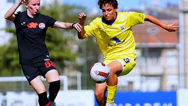 Kadın Futbol Süper Ligi: Fenerbahçe: 1 - Fatih Karagümrük: 0