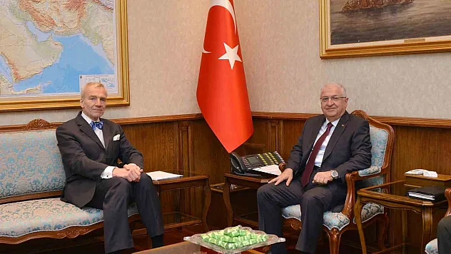 Bakan Güler, Estonya Büyükelçisi Reinart'ı kabul etti