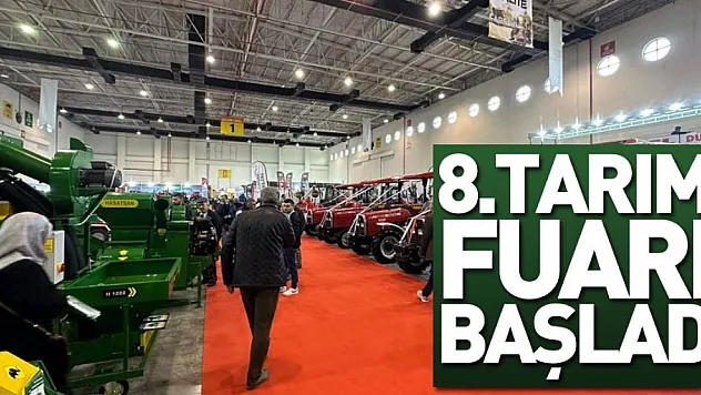 8. Tarım Fuarı Başladı