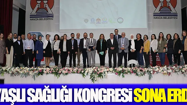 Yaşlı Sağlığı Kongresi sona erdi