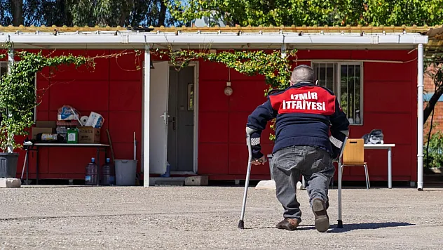 110 Yaşar'ın azim dolu hikayesi: 24 yıldır itfaiyede görev yapıyor