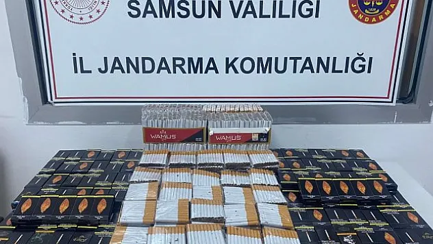 Kaçak sigara operasyonlarına 2 zanlı yakalandı