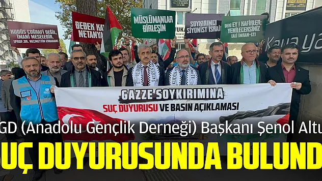 Başkan Altun'dan Suç Duyurusu