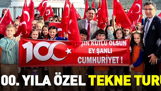 100. yıla özel tekne turu