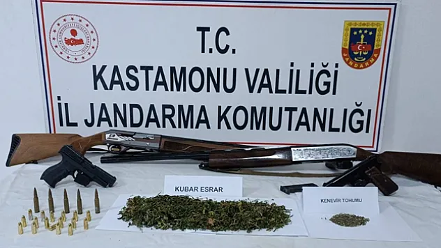 Kastamonu'da Uyuşturucu Baskını