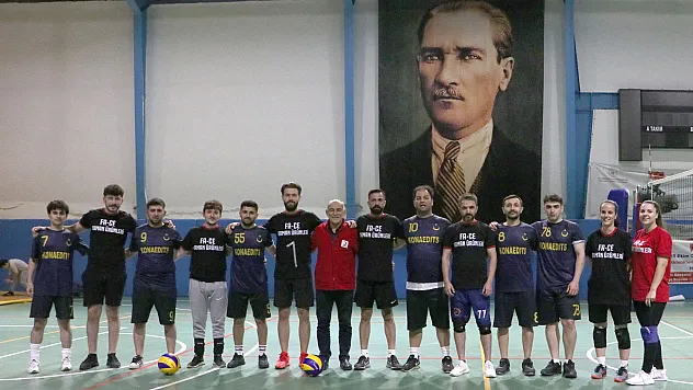 Voleybol Halk Turnuvası başladı