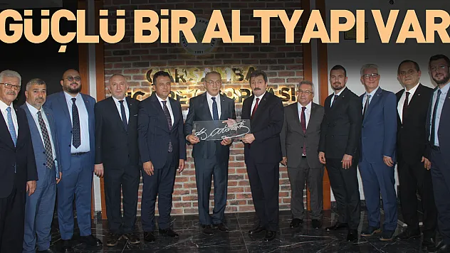 Vali Tavlı: 'Güçlü bir altyapı var'