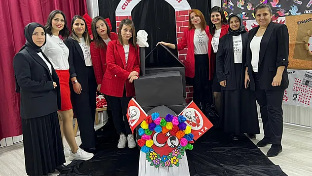 Anaokulu'ndan 100. yıl sergisi