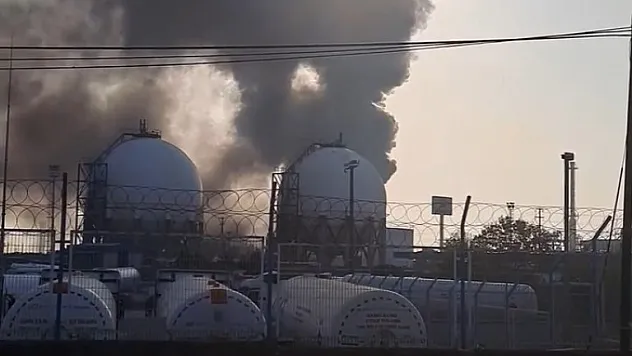 fabrikada yangın çıktı