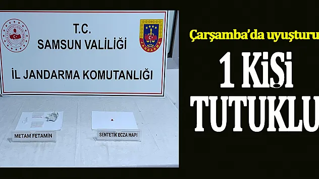 Çarşamba'da Uyuşturucu Operasyonu