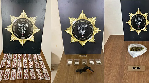 19,95 gram esrar yakalandı