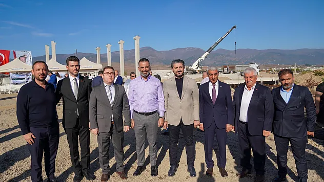 Üretim fabrikanın temeli atıldı