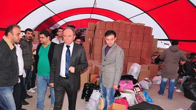 Atakum Belediyesi'nden Van'a Yardım