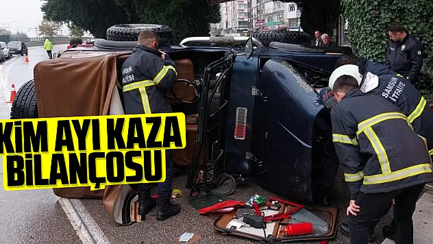 Ekim ayı kaza bilançosu