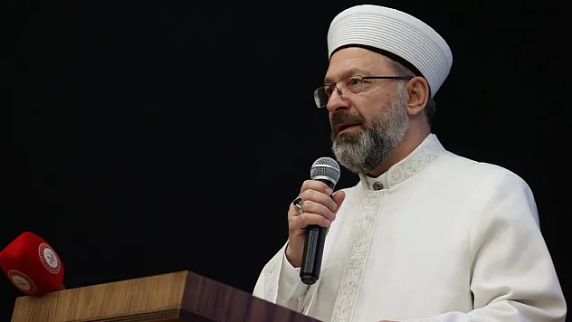 Diyanet İşleri Başkanı Erbaş'ın anne acısı