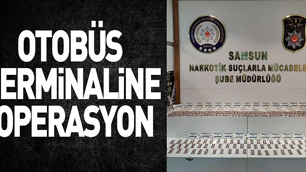 Otobüs terminaline operasyon