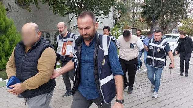 Akaryakıt hırsızlığına 5 kişi adliyede