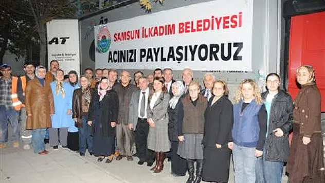 İlkadım'dan Van'a İkinci Yardım Tır'ı