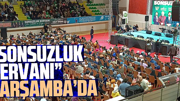 'SONSUZLUK KERVANI' ÇARŞAMBA'DA