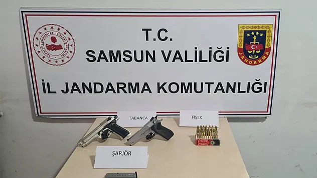 Silahlı paylaşım yapan 2 kişi yakalandı