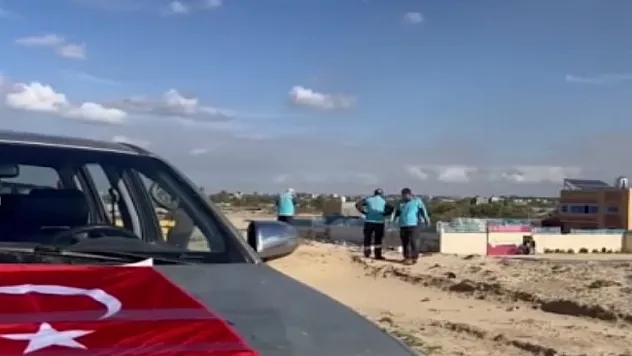 Türk Heyeti Gazze'de