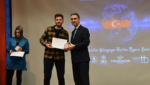 Yabancı öğrencilere belgeleri verildi