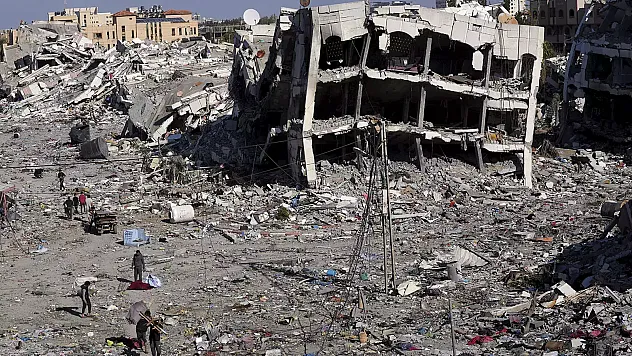 Gazze'de  6 bin 500 kişi kayıp