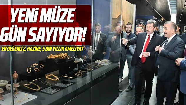 Yeni Samsun Müzesi açılış için gün sayıyor
