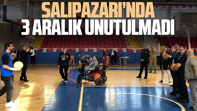 Salıpazarı'nda 3 Aralık Unutulmadı