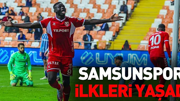 Samsunspor İlkleri Yaşadı