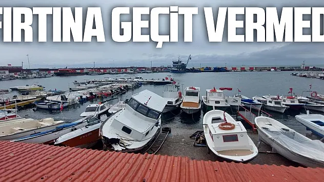 Fırtına Geçit Vermedi