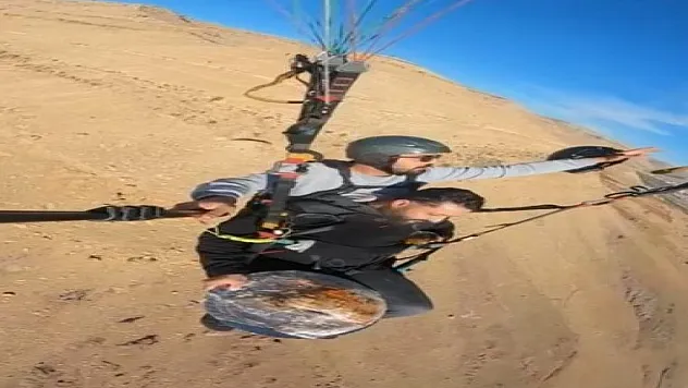 Mardin'li Paraşütlü Kurye