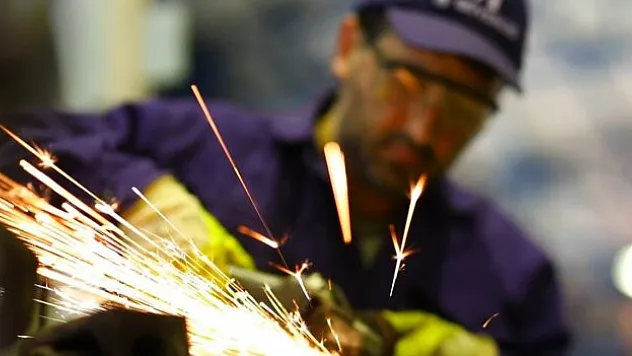 Üretim yıllık yüzde 1,1 arttı